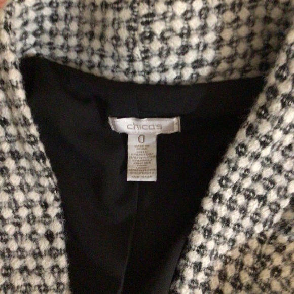 Chico’s 3/4 Sleeve Shawl Collar Jacket - Picture 5 of 5